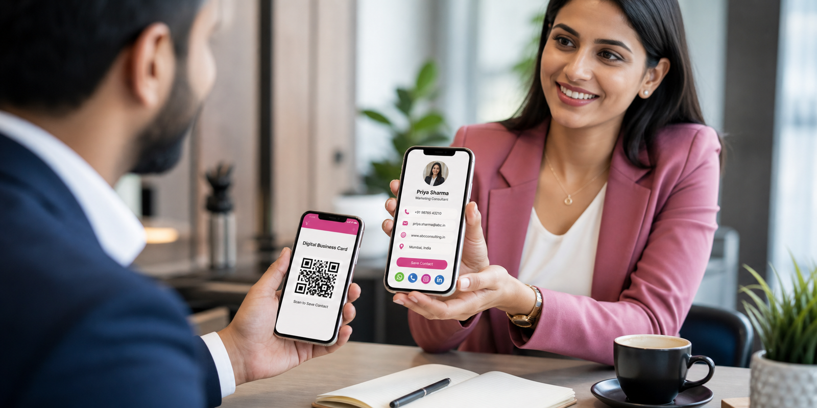Digital visiting cards - Sai Graphics Phaltan