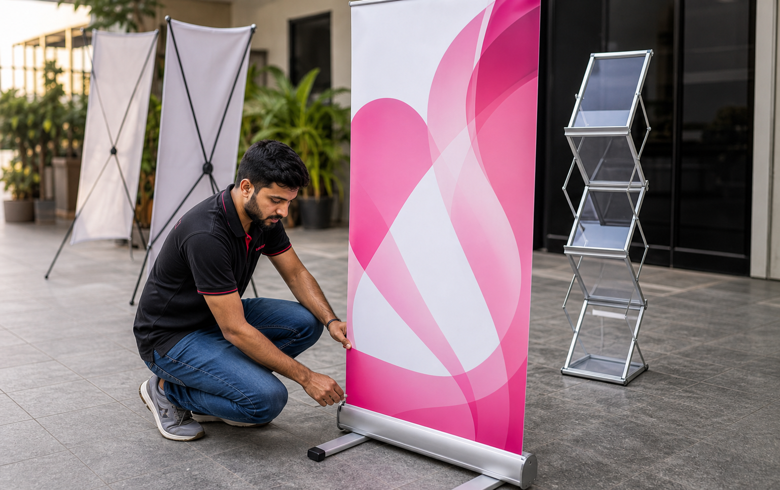 Portable Signage - Sai Graphics Phaltan