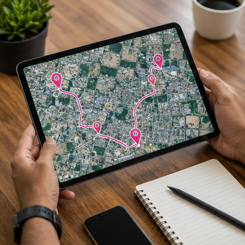 Route Planning - Sai Graphics Phaltan