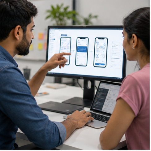 Secure and Scalable UI/UX - Sai Graphics Phaltan