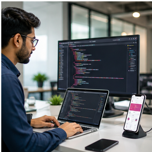 Web and Mobile Apps - Sai Graphics Phaltan