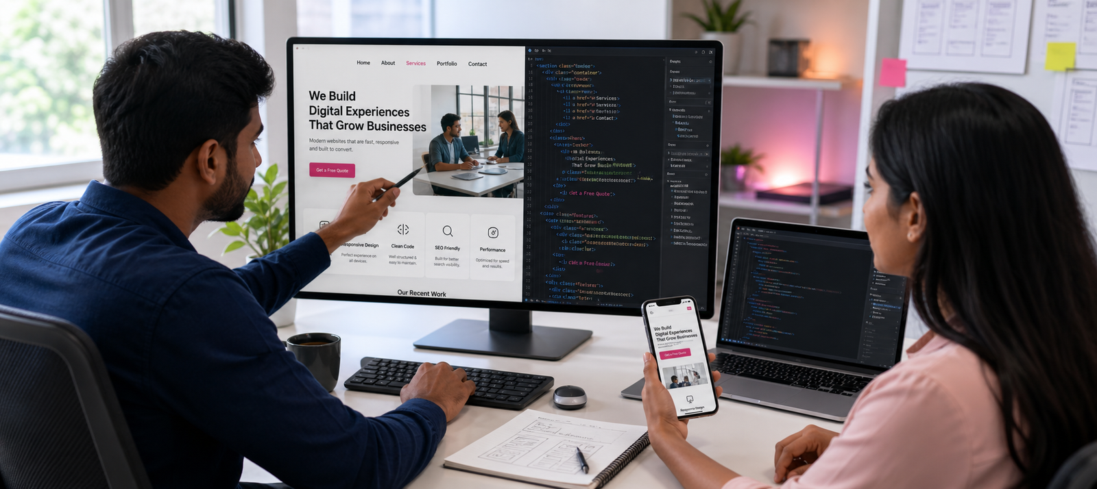 Website development services - Sai Graphics Phaltan
