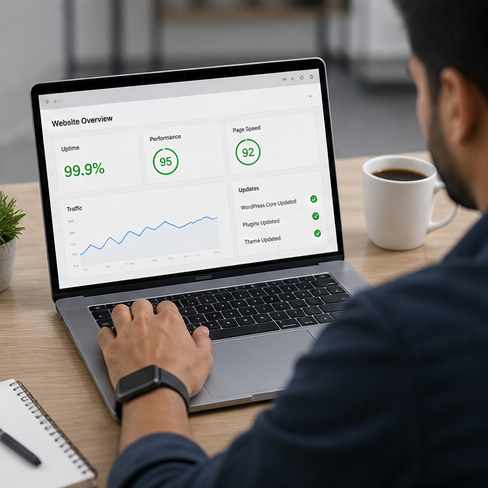 Website Maintenance - Sai Graphics Phaltan